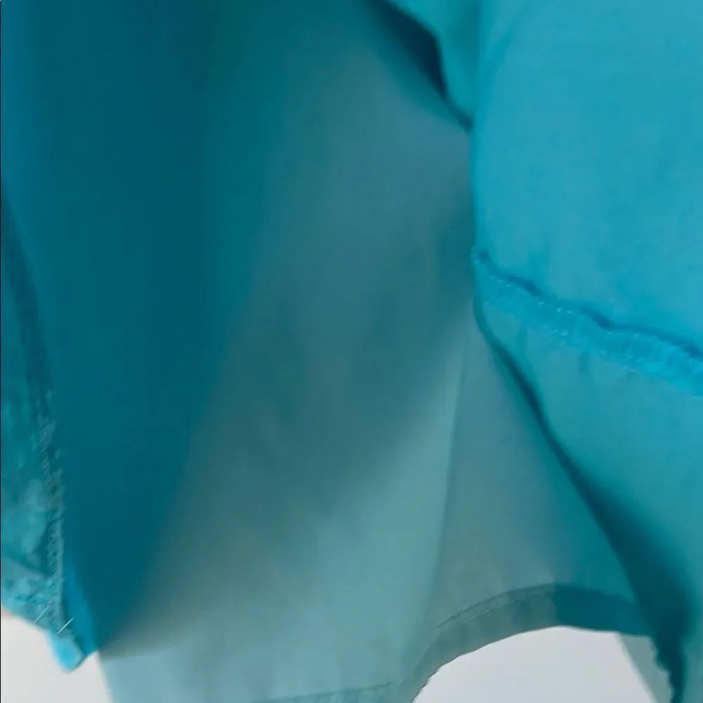 Blue Tiered Dress - Picture 3 of 4